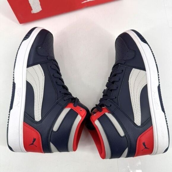 NWT Puma Kids Puma Kids Rebound Layup Basketball Sneaker Big Kid Size 6C - Picture 7 of 11